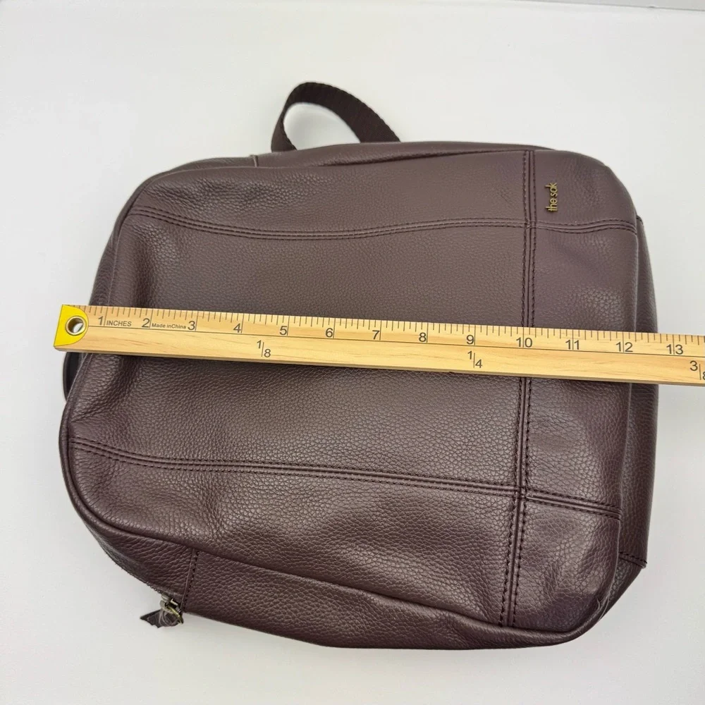 The Sak De Young Leather Backpack. Mahogany color. 100% Genuine leather.